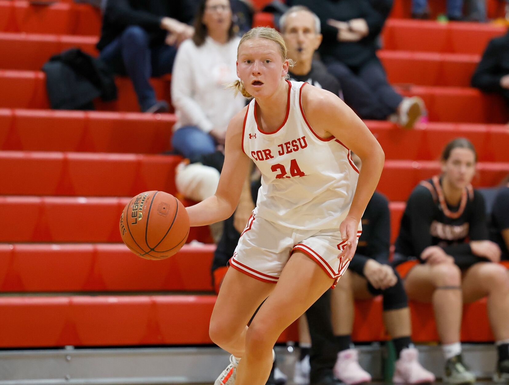 Visitation Christmas Tournament, first round: Edwardsville v. Cor Jesu